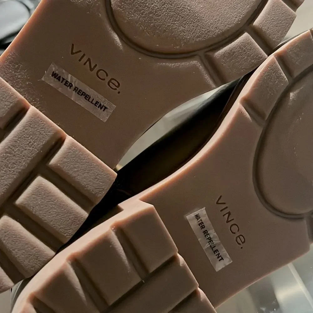 VINCE Remi Booties in Dark Taupe, Water Repellent, New, Size 8.5 - Picture 12 of 14